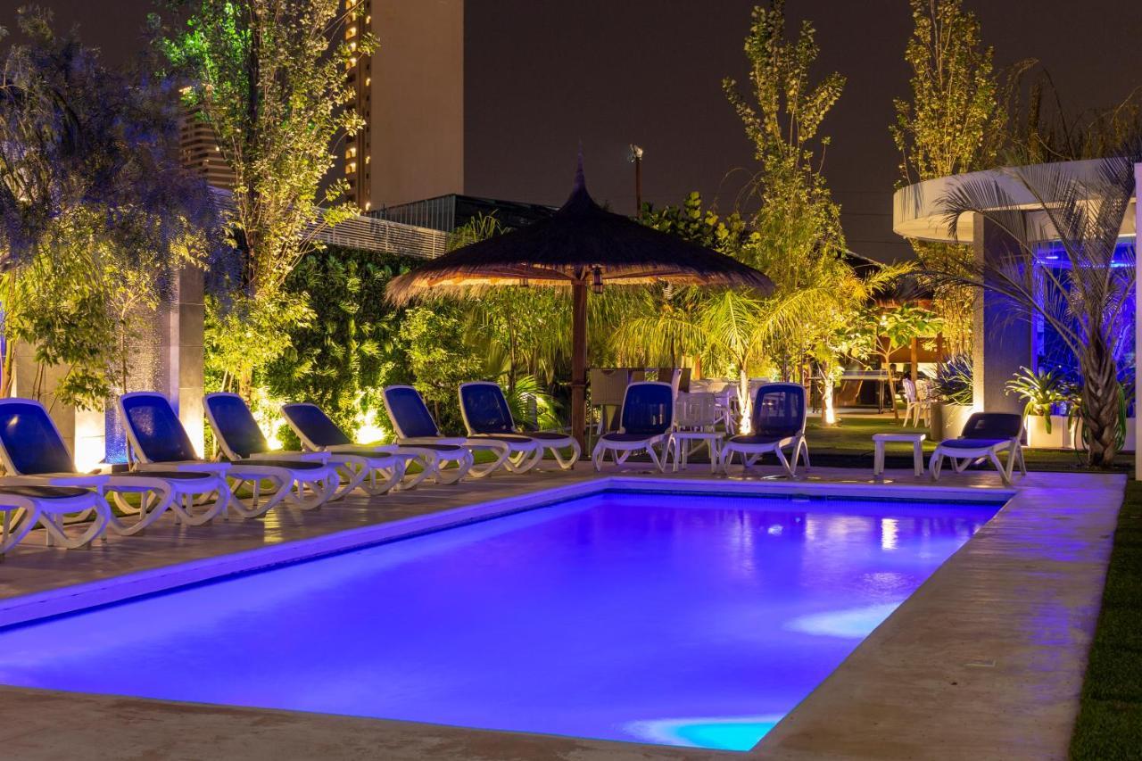 Hotel Los Alpes Cipreses Asuncion Exteriör bild